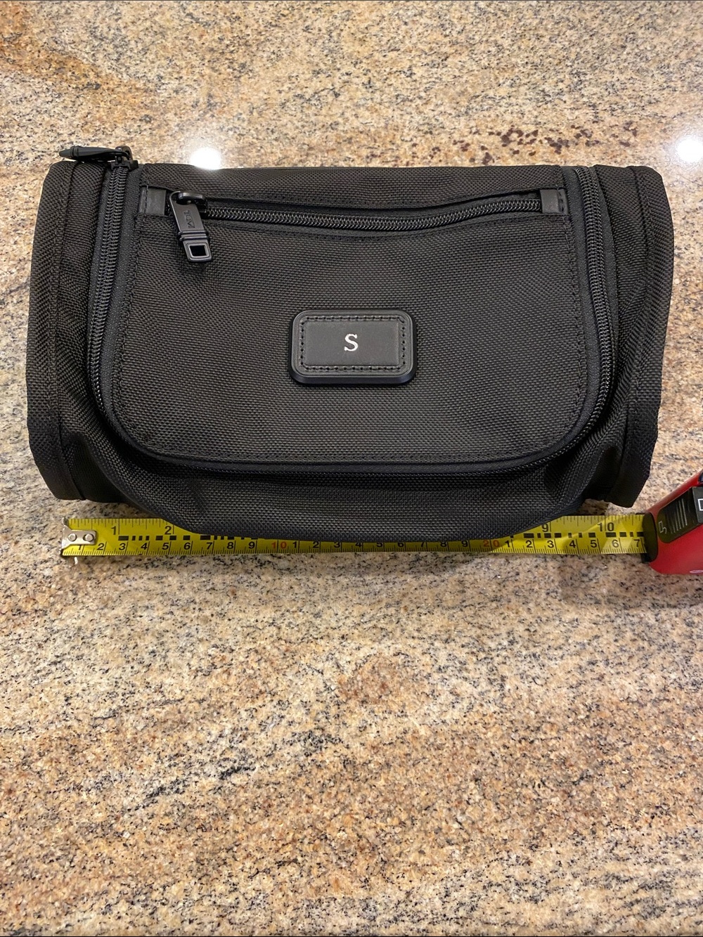 Black Tumi Alpha Toiletry Organizer Bag